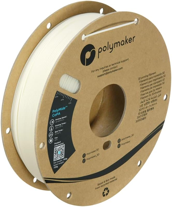 PolyMide CoPA 1.75mm 3D printer filament | Polymaker - Natural
