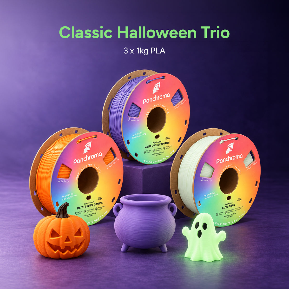 Trio classico di Halloween