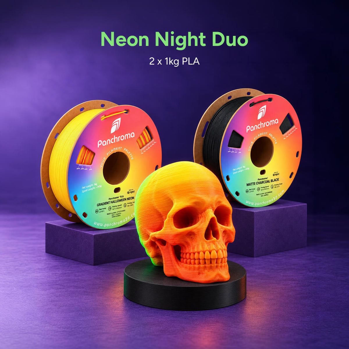 Duo neon notturno