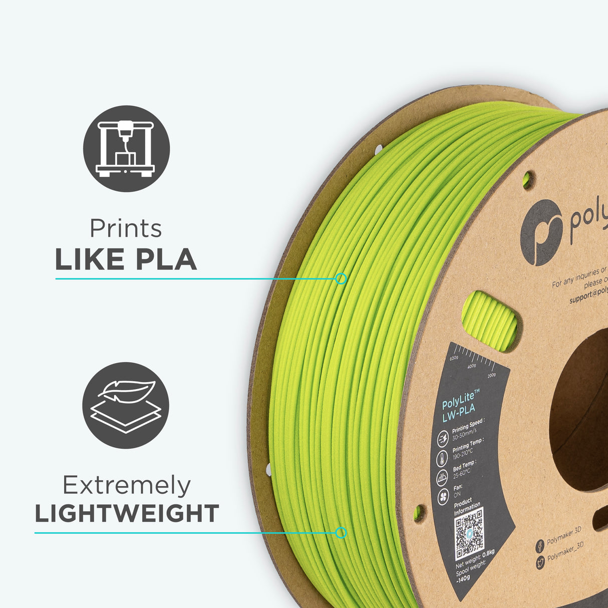 PolyLite™ LW-PLA