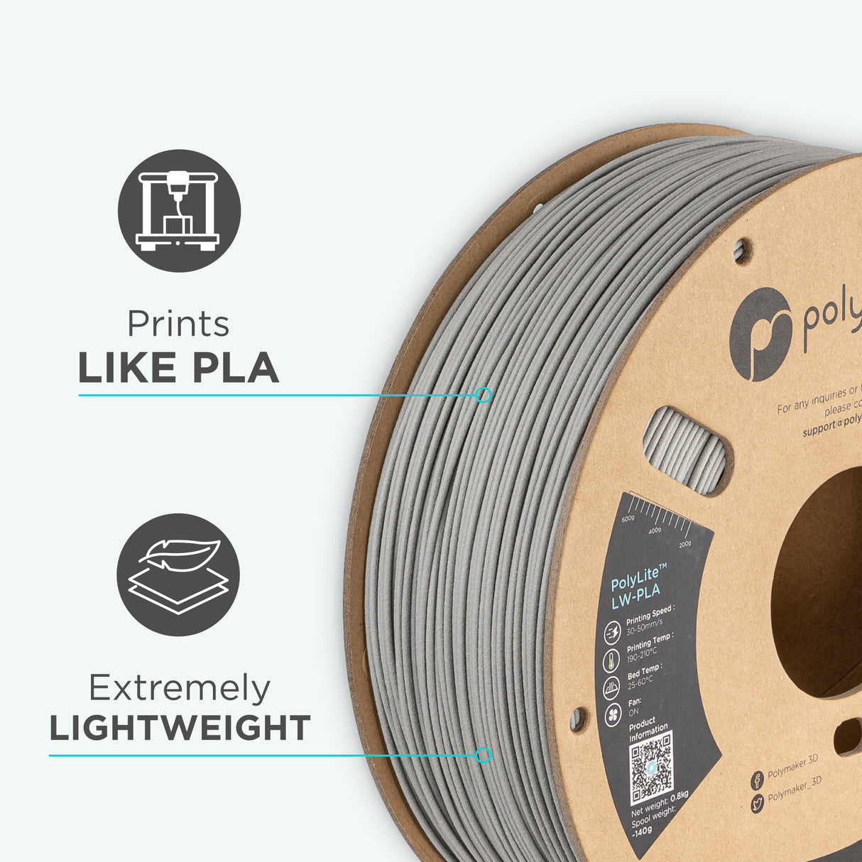 PolyLite™ LW-PLA