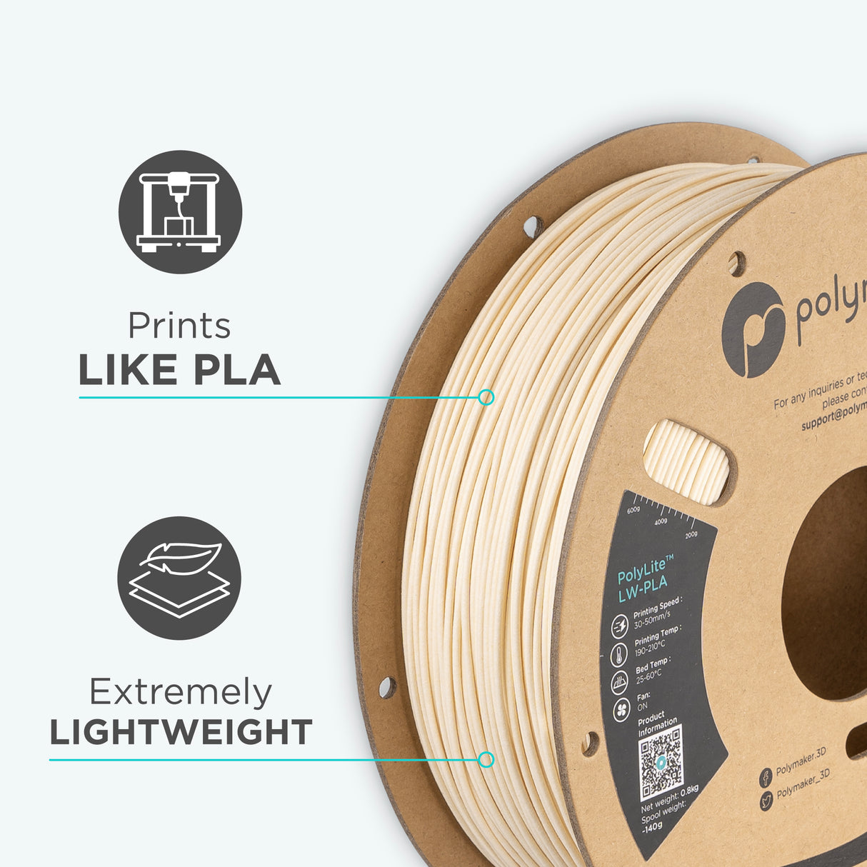 PolyLite™ LW-PLA