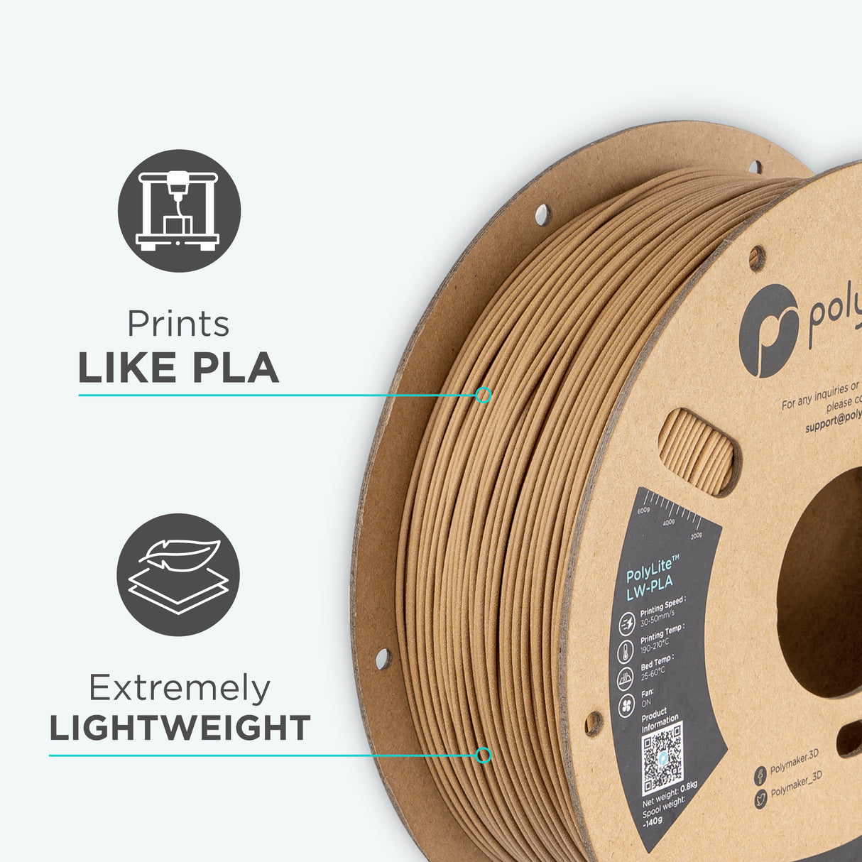 PolyLite™ LW-PLA