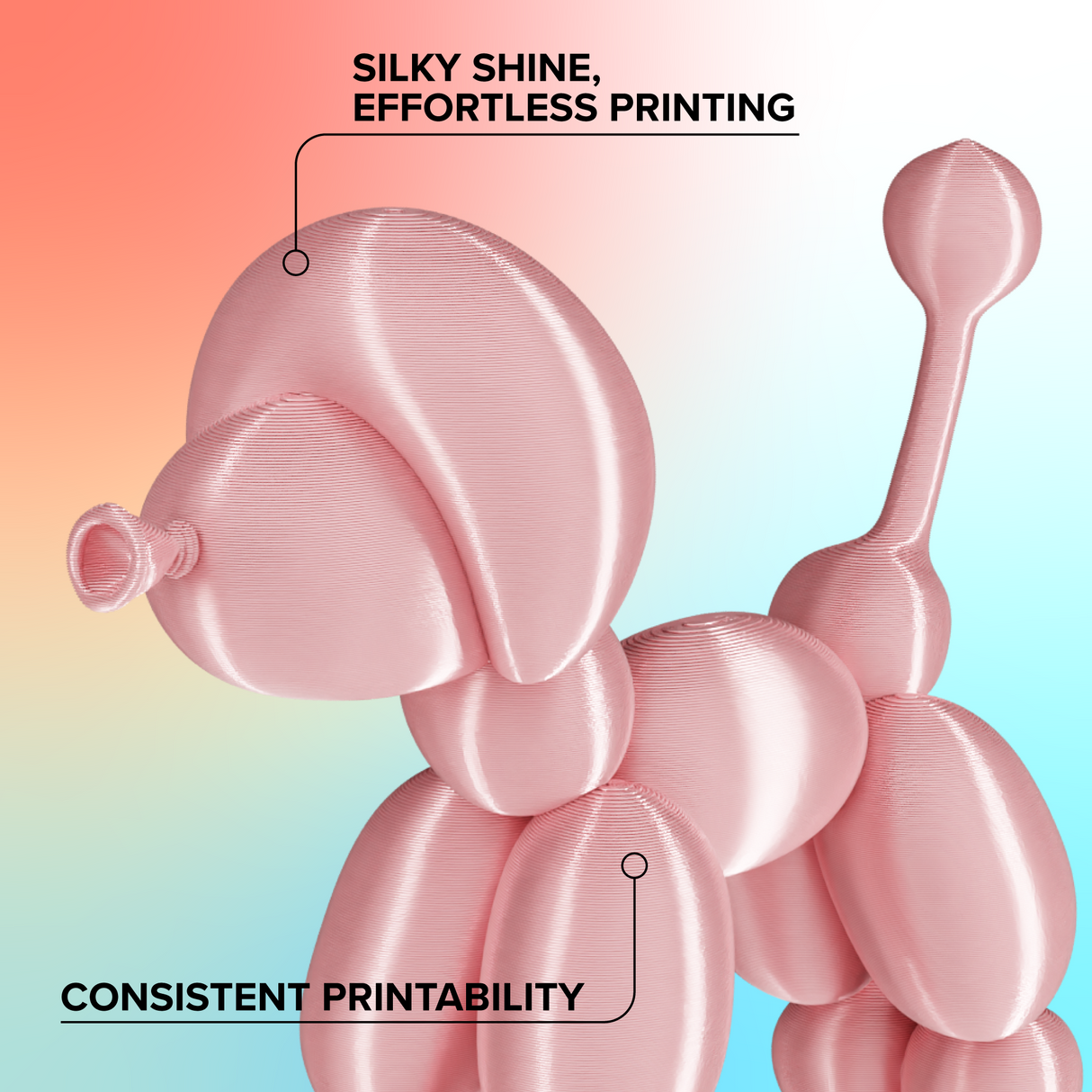 Panchroma™ Silk PLA (Formerly PolyLite™ Silk)