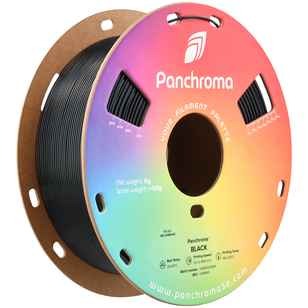 Panchroma CoPE 1.75mm 3D printer filament | Polymaker showing 800g, 600g, 400g, 200g, ST PALETTE