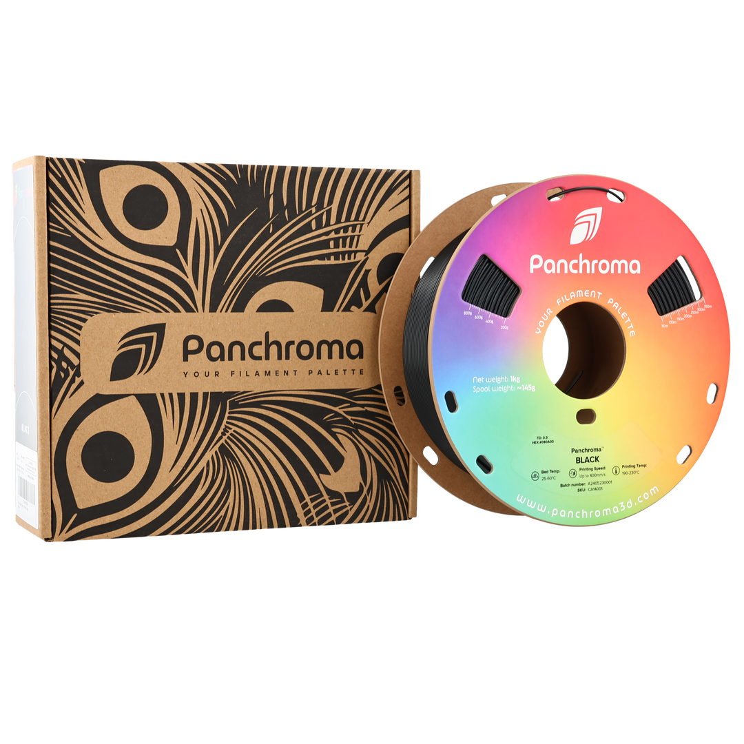 Panchroma CoPE 1.75mm 3D printer filament | Polymaker showing FILAMENT PALETTE, Spool weight: ~1458