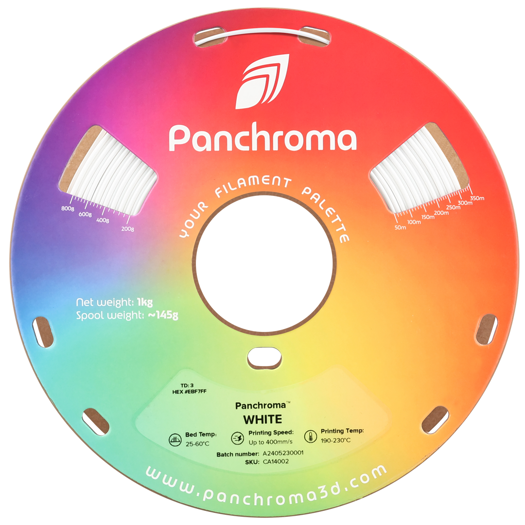 Panchroma CoPE 1.75mm 3D printer filament | Polymaker showing YOUR FILAMENT, Spool weight: ~145g