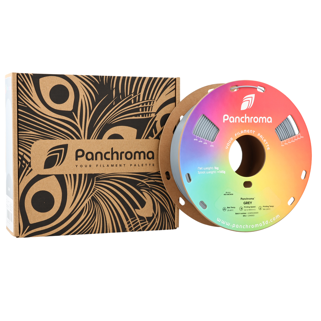 Panchroma CoPE 1.75mm 3D printer filament | Polymaker showing YOUR FILAMENT PALETTE, Spool weight: ~145g