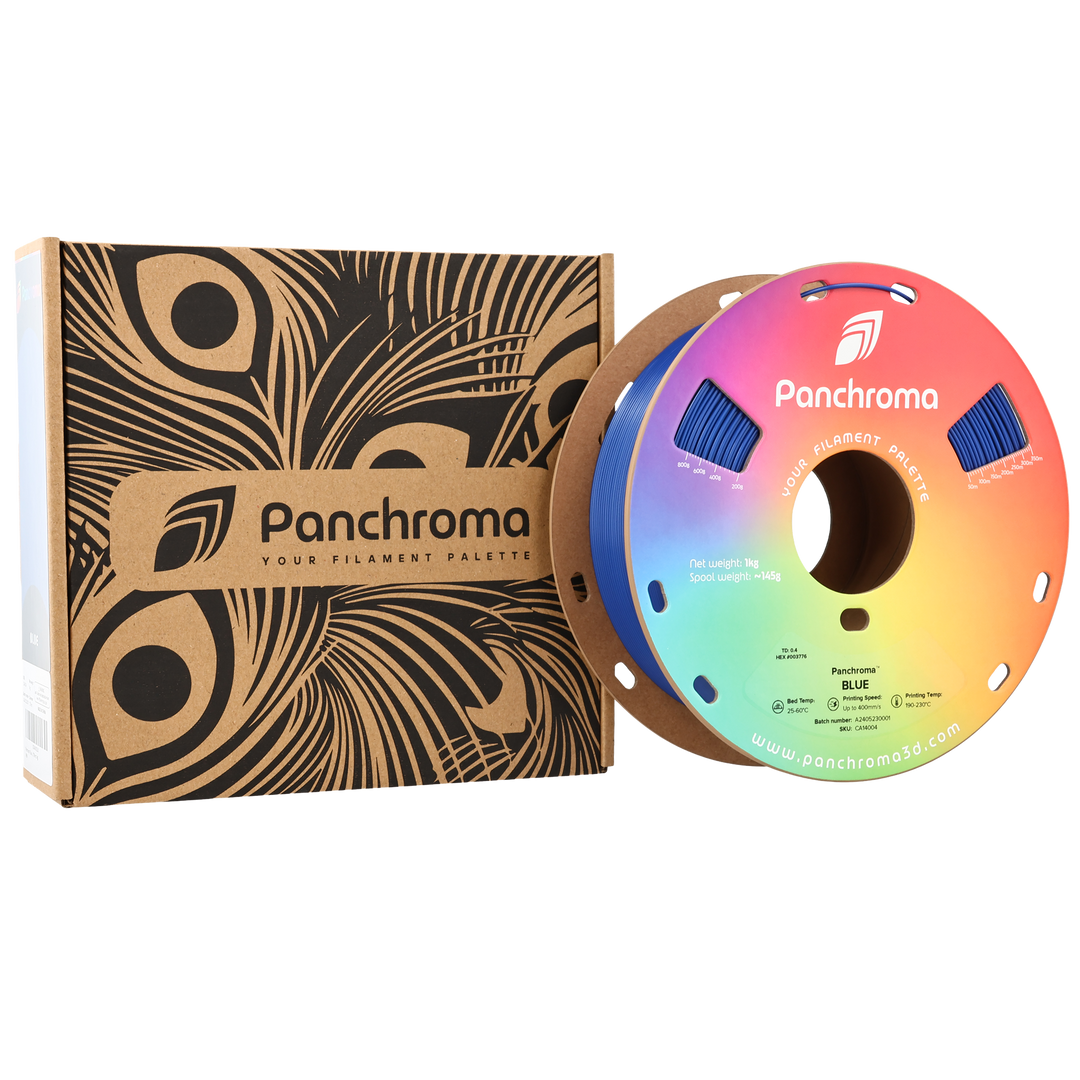Panchroma CoPE 1.75mm 3D printer filament | Polymaker showing Spool weight: ~1458, BLUE
