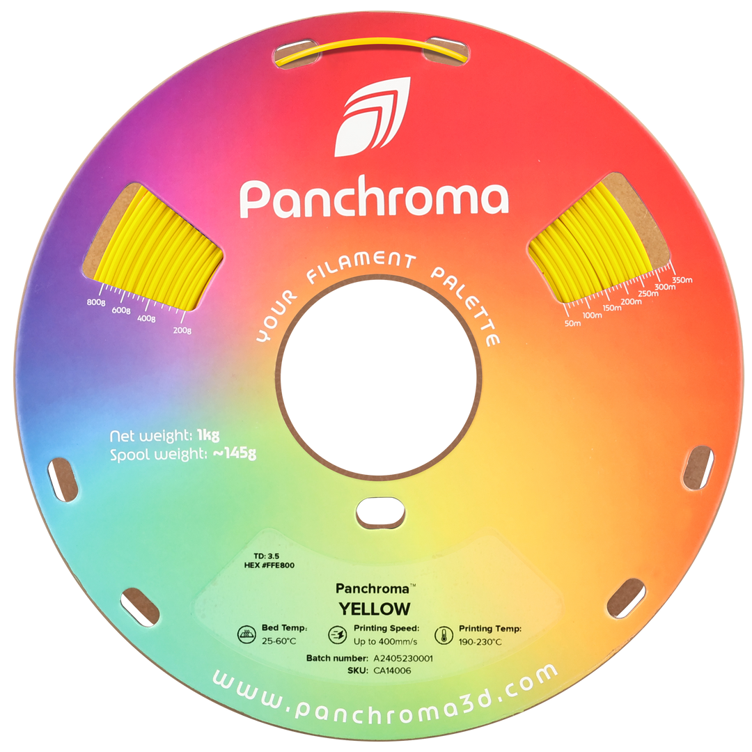 Panchroma CoPE 1.75mm 3D printer filament | Polymaker showing 800g, 600g, 400g, 200g, JOUR FILAMEN,