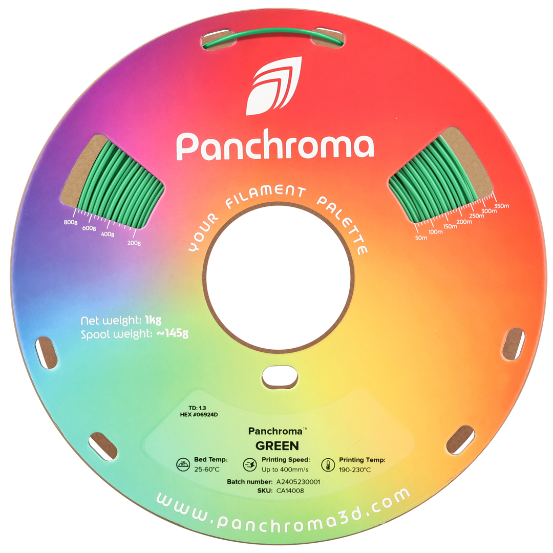 Panchroma CoPE 1.75mm 3D printer filament | Polymaker showing 800g, 600g, 400g, 200g, JOUR FILAMEN,