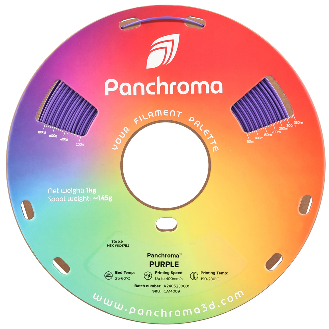 Panchroma CoPE 1.75mm 3D printer filament | Polymaker showing 800g, 600g, 400g, 200g, JOUR FILAMEN,