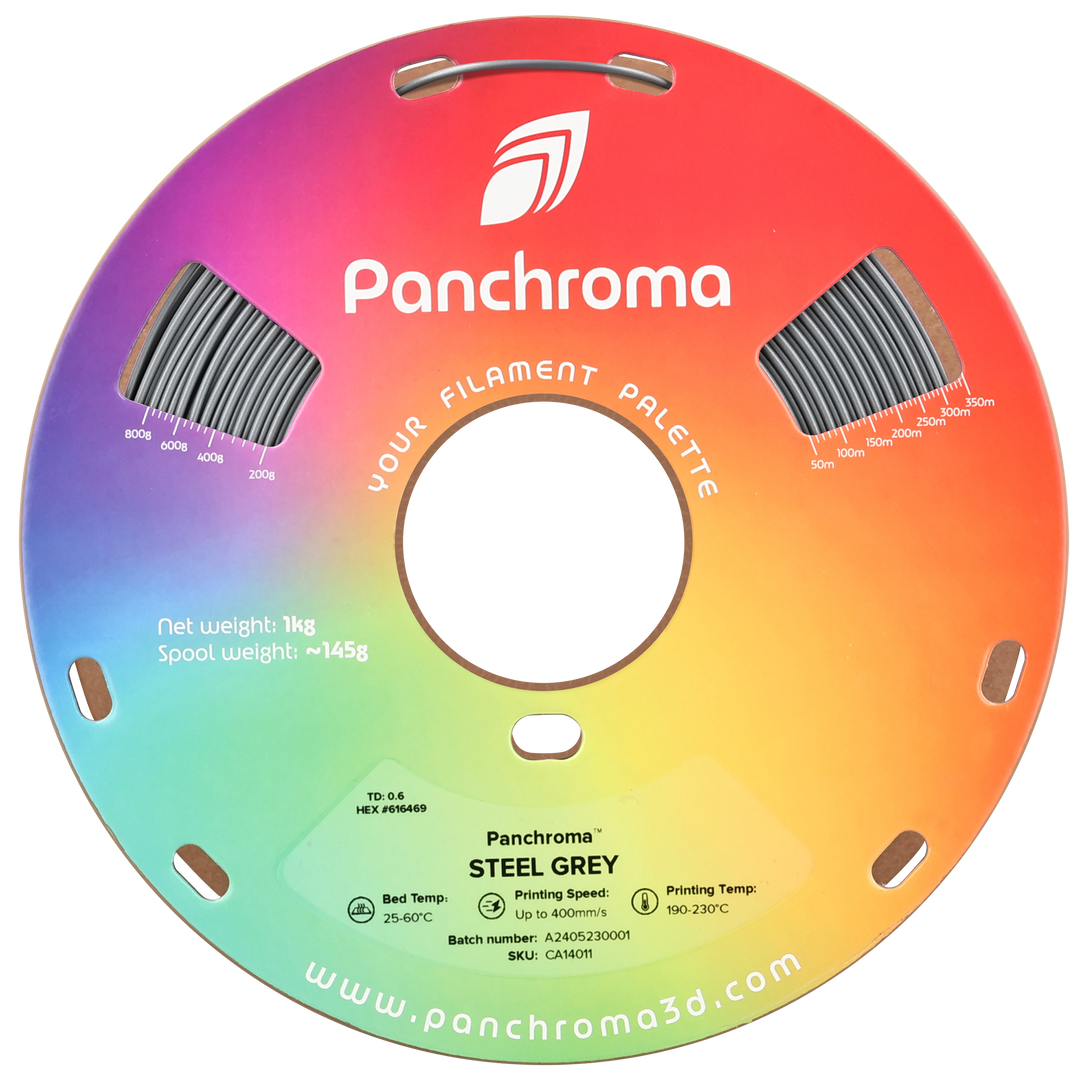 Panchroma CoPE 1.75mm 3D printer filament | Polymaker showing 800g, 600g, 400g, 200g, JOUR FILAMEN,