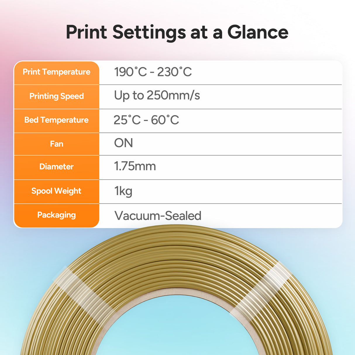 Panchroma™ Silk PLA