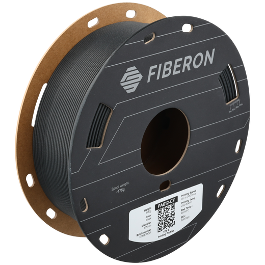 Fiberon PA612-CF15 1.75mm 3D-Druckfilament Polymaker - Schwarz