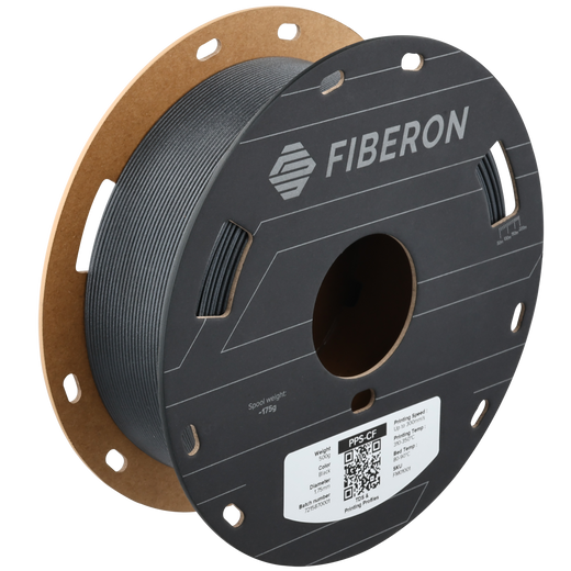Fiberon PPS-CF10 1.75mm 3D printer filament | Polymaker - Black