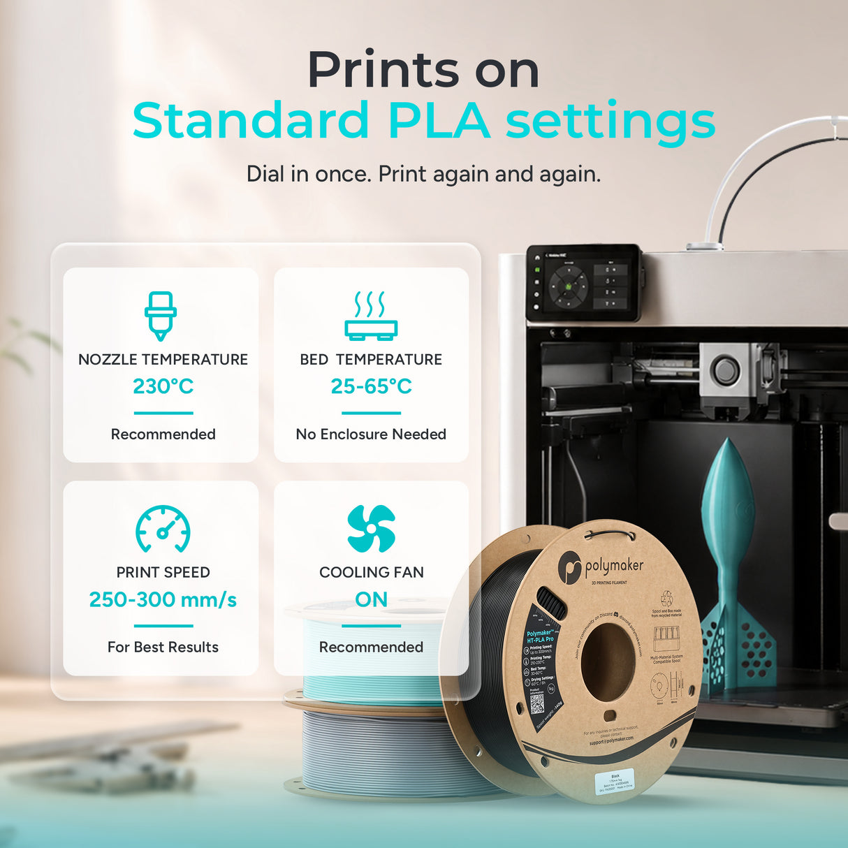 Polymaker™ HT-PLA Pro