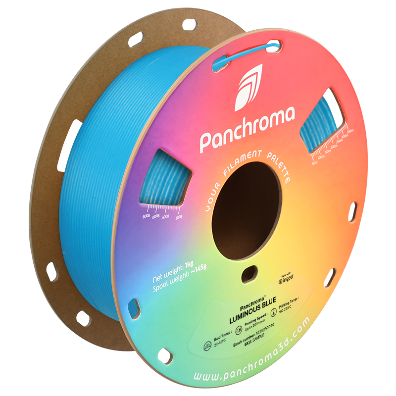 Panchroma Luminous PLA 1.75mm 3D printer filament | Polymaker