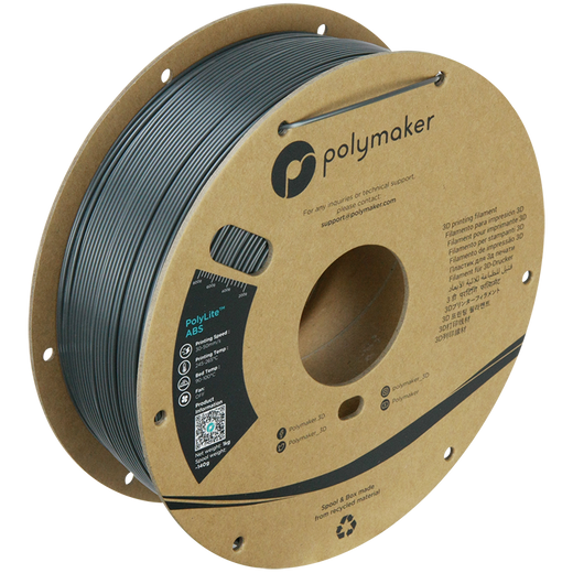 PolyLite ABS 1.75mm 3D printer filament | Polymaker showing ABS, red Ter, 3D printing filament, Filamento para impresión...