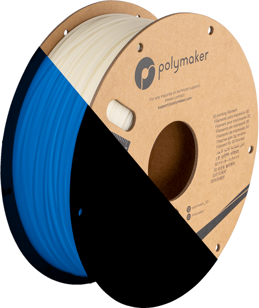 Panchroma Glow PLA 1.75mm 3D printer filament | Polymaker - Glow Blue