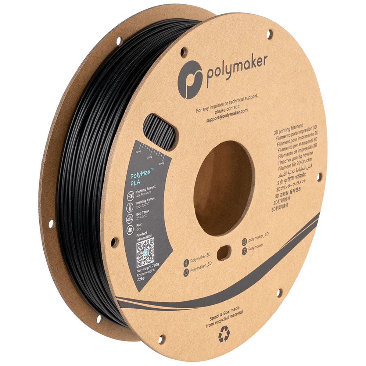 PolyMax PLA 3kg 3dプリンタ フィラメント PolyMax™ PLA – Polymaker