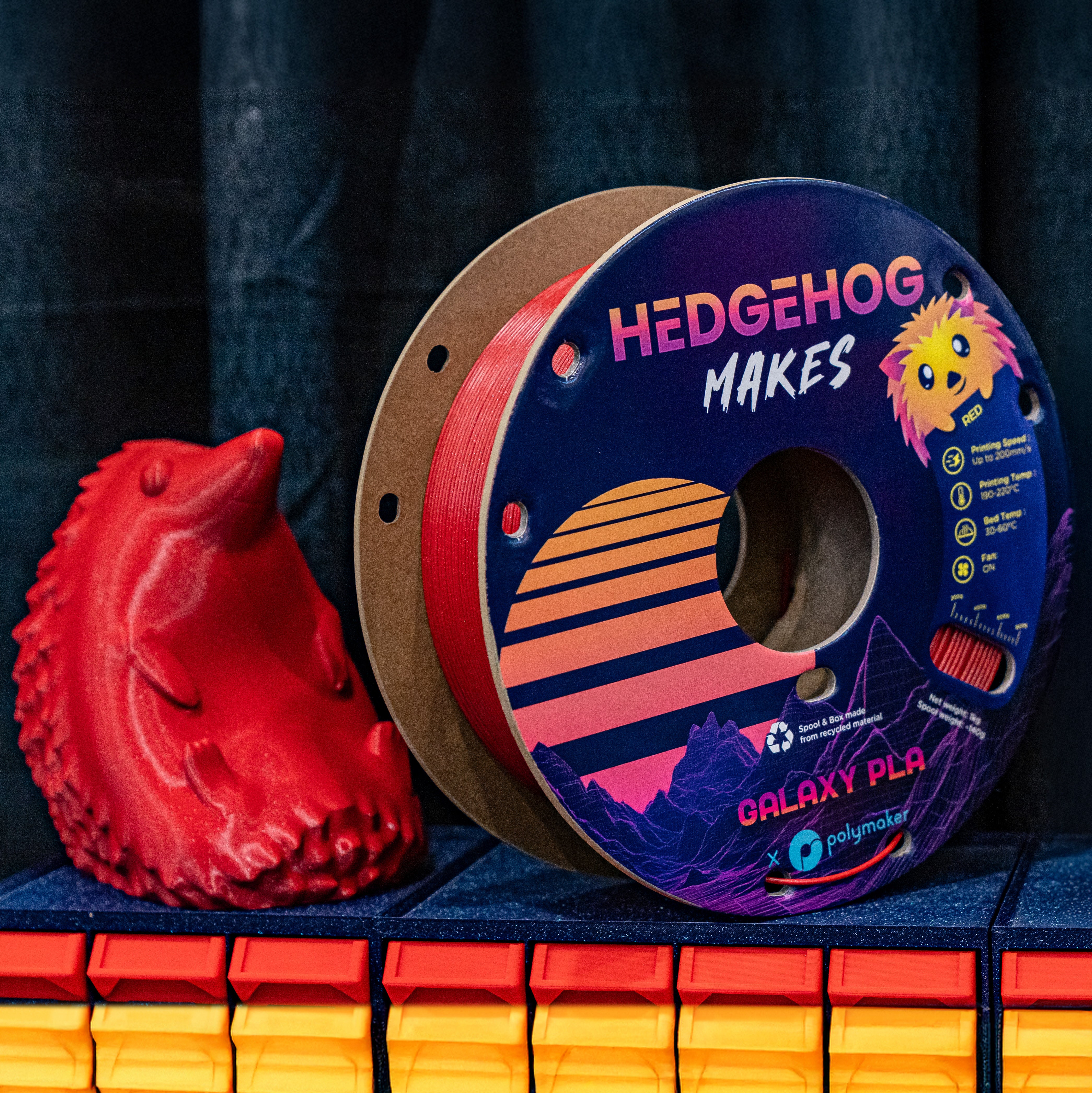 Creator Special Edition: Hedgehog Makes Galaxy Red – Polymaker