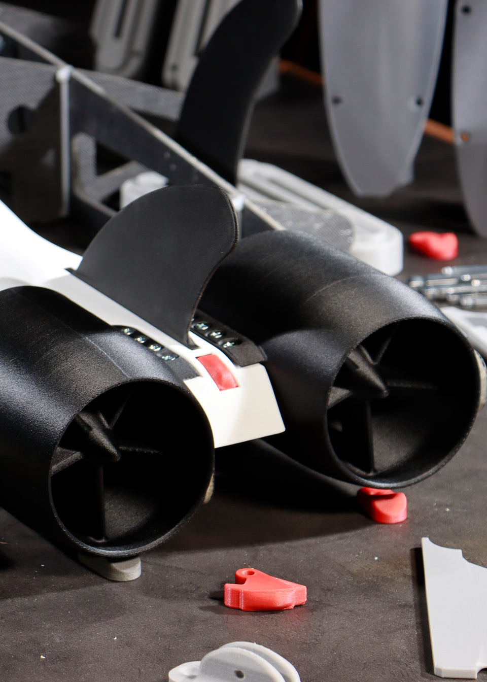 Cose meccaniche stampate forti 3D e parti engineering