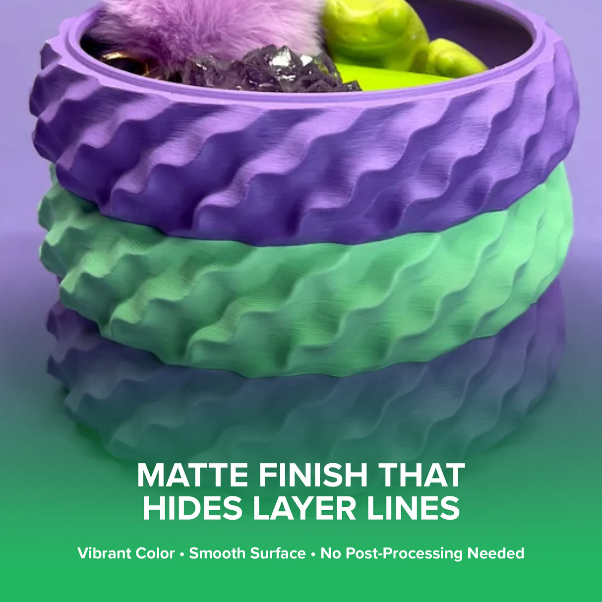 Panchroma™ Matte PLA (Formerly PolyTerra™ PLA)