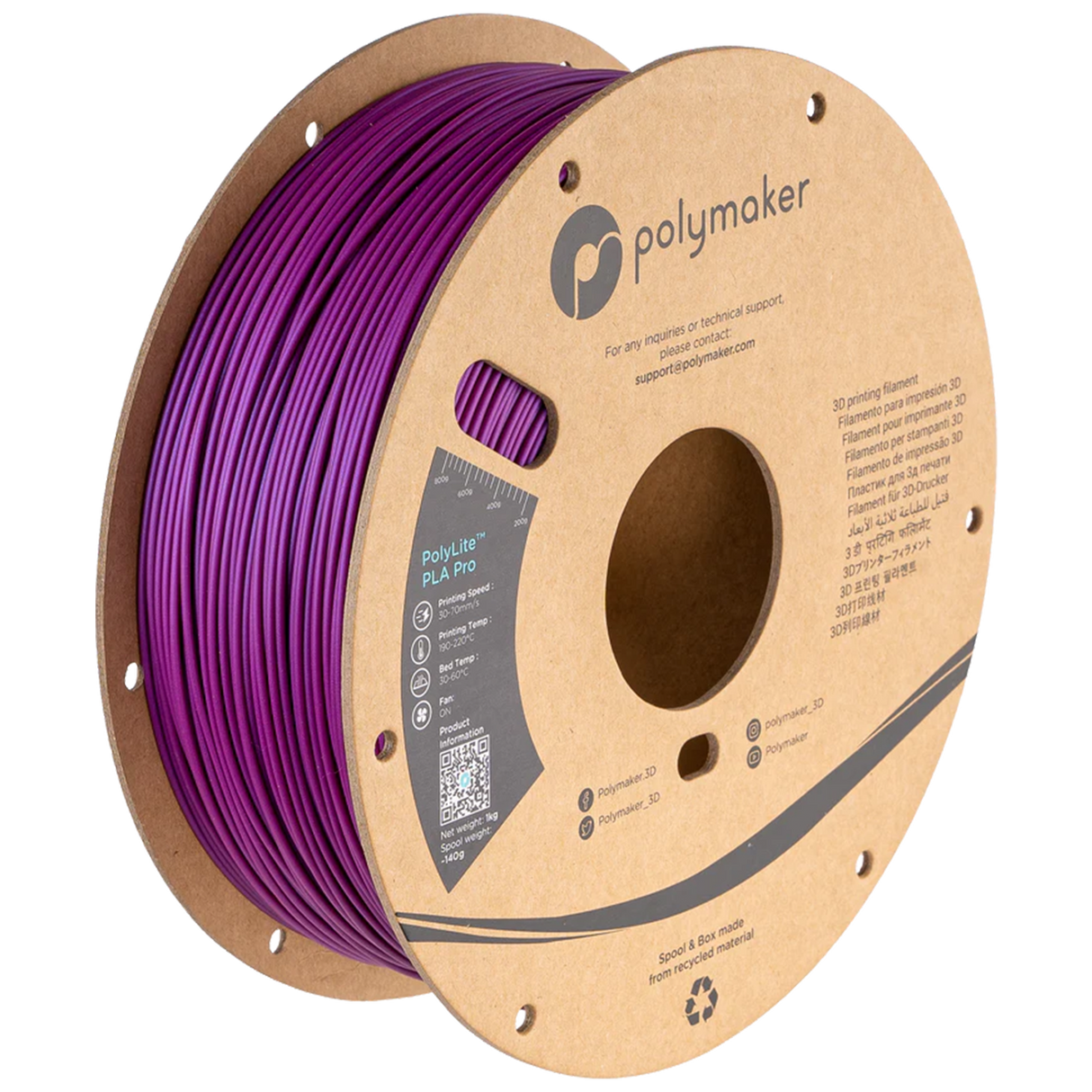 PolyLite™ Metallic PLA Pro