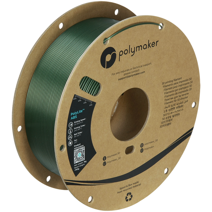 PolyLite™ Metallic ABS — Metallic Green / 1kg