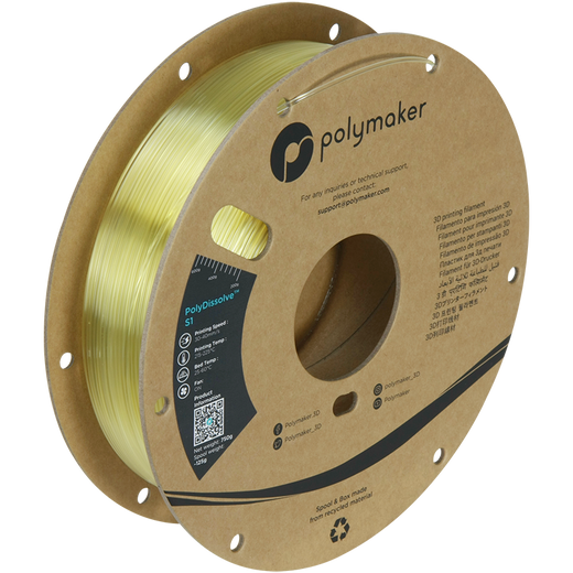 PolyDissolve S1 (PVA) 1.75mm 3D Druckerfilament Polymaker zeigt Spule (f., pl. Spulen) Gewicht, 3D Druckerfilament, Filamento para...