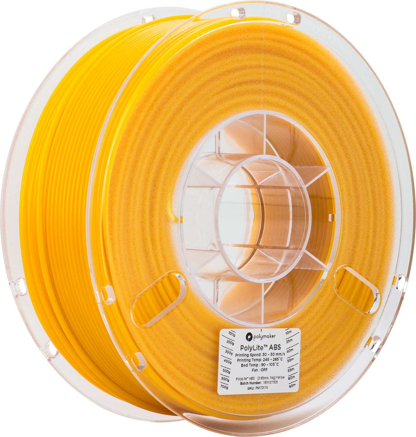 Polymaker - PolyLite Yellow ABS - 1kg