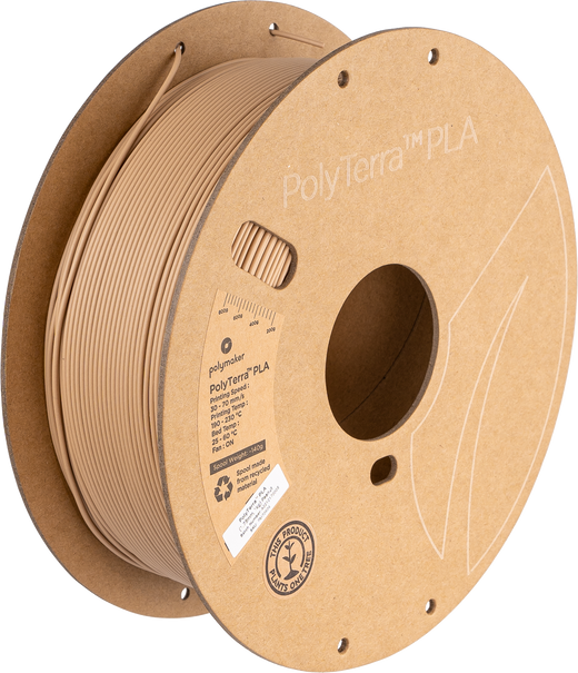 Panchroma Matte PLA 1.75mm 3D printer filament | Polymaker - Matte Pastel Peanut